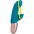 Rabbit vibrator Amorino Blue