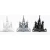 Formfutura Platinum LCD Series Solid White