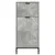 Kupaonski ormar s ladicama Betonski sivi 39,5 x 36 x 88 cm