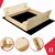 shumee Velik impregniran lesen peskovnik s klopmi 100 x 100 cm