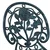 Vidaxl Vrtnik Bistro Set 3 szt. Zelena Aluminij