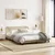 Okvir za krevet Dover krem 160x200 cm od tkanine