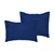 Set jastučića De Dark Blue Oxford Satin (2 komada)