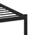 Vidaxl Kovinski posteljni okvir brez vzmetnice sonoma hrast 75x190 cm