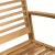 klupa Smeđa 110 x 65 x 76,5 cm Čvrsto teak drvo