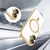 Tech-protect Ovitek MagFlex MagSafe za iPhone 17 - prozorno zlat