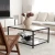 Wallity Klub sto 90x40x60cm Sivo-Crni