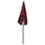 Vrtni suncobran sa stupom 200 x 130 cm bordo