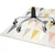 Decormat Podloga za pisarniški stol Triangular pattern 120x90 cm 15 cm