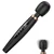 SuperLove Deluxe Massage Wand Kit with 4 Attachments & LED Display Black
