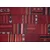Conceptum Hypnose Tepih Jazz Chenille 51, 75x150cm, Crveni