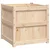 Vrtna sadilica 60 x 60 x 60 cm od masivne borovine