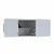 Hanah Home nadgradni element za ormar BA265, 91 cm, beli