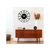 Wallity dekorativni metalni zidni sat Enzoclock - S011