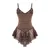 Trendyol Milla Ženski set babydoll spavaćice i gaćica Thmaw26Ll00003, Smeđi