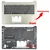 Palmrest (C Cover) sa tastaturom za laptop Asus X580 X580 VivoBook N580 series