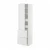 METOD / MAXIMERA Vis.el. s polic/4fiok/vrat/2front, bela/Stensund bela, 60x60x220 cm