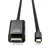 Lindy Mini DisplayPort/HDMI kabel 4K30 (pasivni) 3 m, 36928