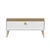 Hanah Home klub sto Mitra 9090, 90 cm, beli / Artisan