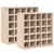 Stalak za vino 2 pcs Prirodna 56 x 25 x 56 cm