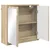 vidaXL Kopalniška ogledalna omara Sonoma hrast 60 x 20 x 60 cm
