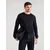 Karl Lagerfeld Majica temno modra/bela