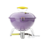 Landmann Kugelgrill Piccolino, lavendel