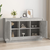 Komoda siva boja betona 102x35x60 cm od konstruiranog drva