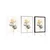 Plakat abstraktni listi No2 - 20x30 white