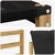 Set vanjskih sofa 6 pcs Bijela i crna 79 x 79 x 37 cm