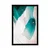 Plakat abstraktna jezera - 20x30 white