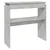Konzolni stol siva boja betona 80x30x80 cm konstruirano drvo