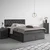 Boxspring Krevet Chester 180/200 cm , antracit