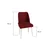 Hanah Home Set trpezarijskih stolica Nova 081 V2, 2 komada, Bordo