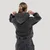 GymBeam Women‘s Abyss Hoodie Charcoal