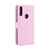Elegantna torbica Litchi za Alcatel 3X 2019 - ružičasta