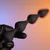 SuperLove Ultra Soft Liquid Silicone Vibrating Anal Beads Black