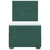 Vidaxl Box spring postelja z vzmetnico temno zelena 90x200 cm žamet