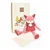 Plyšová líška Fox Sweety Doudou et Compagnie v darčekovom balení ružová 25 cm od 0 mes DC4189