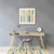 Decormat Podloga za stol Retro pattern 120x90 cm 15 cm