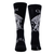 Nogavice QUEEN - WHITE CREST CREW - BLACK - PERRI´S SOCKS - QUC105-001