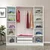 Hanah home Ormar Kale Plus 180x210x52cm Sivi