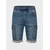 KOROSHI Kargo kavbojke moder denim