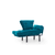 Atelier del Sofa Fotelja Nitta 95x85x70cm Petrolej
