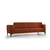 Atelier del Sofa Trosed na razvlačenje Horizon 95x77x230cm Bronzani