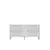 Hanah Home komoda Simple 180, 180 cm, bela