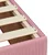 Vidaxl Box spring postelja z vzmetnico roza 140x190 cm žamet
