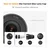 K&F 62MM Lens Caps Kit with K&F LOGO 3 PCS