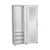 Hanah Home Klizni plakar Prt-620-Bb-3, 120x38x187 cm, Beli