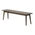 Temno rjava klop Barrali – Unique Furniture